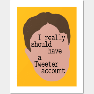 Dwight Schrute Really Should Have a Tweeter Account Posters and Art